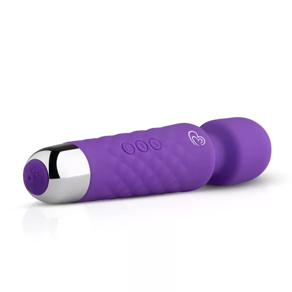 EasyToys - mini varita vibradora recargable - silicona lila