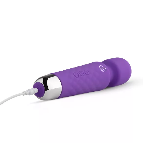 EasyToys - mini varita vibradora recargable - silicona lila