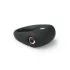 Easytoys - anillo vibrador para pene - silicona negra
