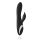 Sway No.2 - vibrador recargable con estimulador de clítoris (negro)