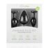 Easytoys Diamond - Set de Plug Anal (negro)