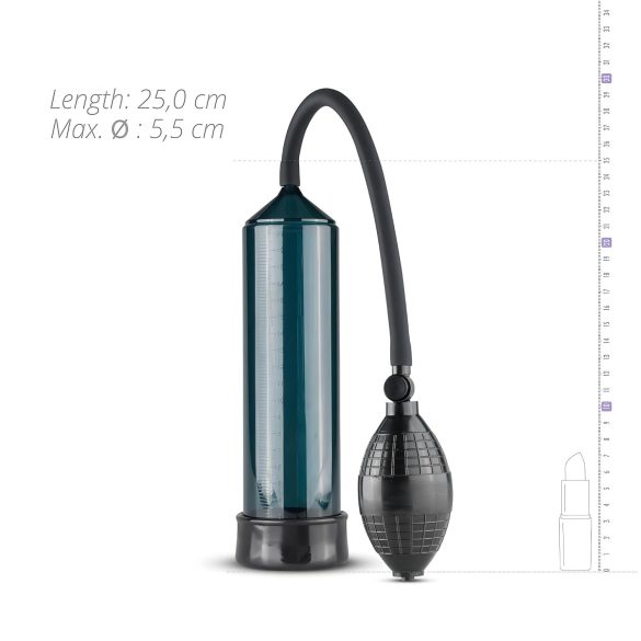 Easytoys - bomba de vacío para pene - negro