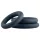 Boners - set de anillos para pene - 3 unidades - gris
