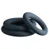 Boners - set de anillos para pene - 3 unidades - gris