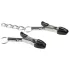 EasyToys - pinzas para pezones con cadena - metal - 2 unidades