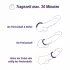 Boners - set de anillos para pene - silicona - 6 piezas - gris
