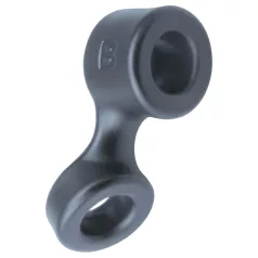 Boners - anillo para pene y testículos - silicona gris