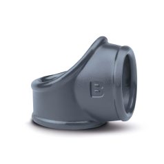Boners - anillo pene y testículos - silicona gris