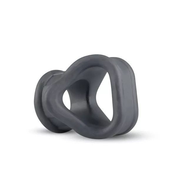 Boners - anillo para pene y testículos 2 en 1 - silicona gris