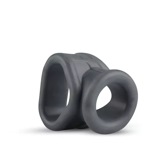 Boners - anillo para pene y testículos 2 en 1 - silicona gris