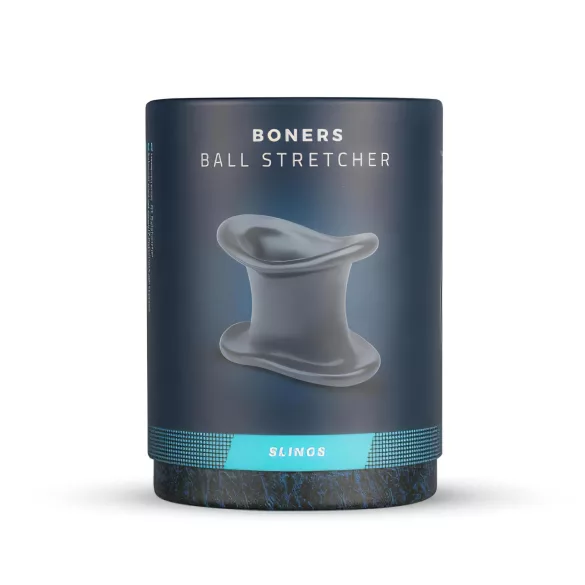 Boners - anillo para pene y extensor - silicona gris