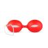 LoveBoxxx Me encanta el Rojo - Kit de vibrador con esposas (6 piezas) - rojo