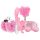 LoveBoxxx Me Encanta el Rosa - Set de Bondage con Vibrador (6 piezas) - Rosa