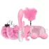 LoveBoxxx - set de restricción con vibrador - 6 piezas - rosa
