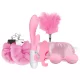 LoveBoxxx - set de restricción con vibrador - 6 piezas - rosa