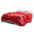 Easytoys - sábana impermeable - 180x230 cm - rojo