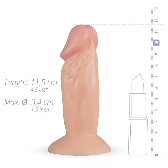 Real Fantasy Archi - dildo realista - 11,5 cm - color natural