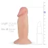 Real Fantasy Archi - dildo realista - 11,5 cm - color natural