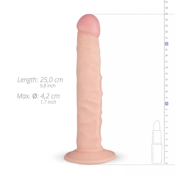 Real Fantasy Scott - consolador realista - 25 cm - color natural