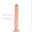 Real Fantasy Shawn - dildo realista grande - 35 cm color natural
