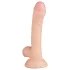 Real Fantasy Vince - consolador realista con testículos - 19,5 cm color natural