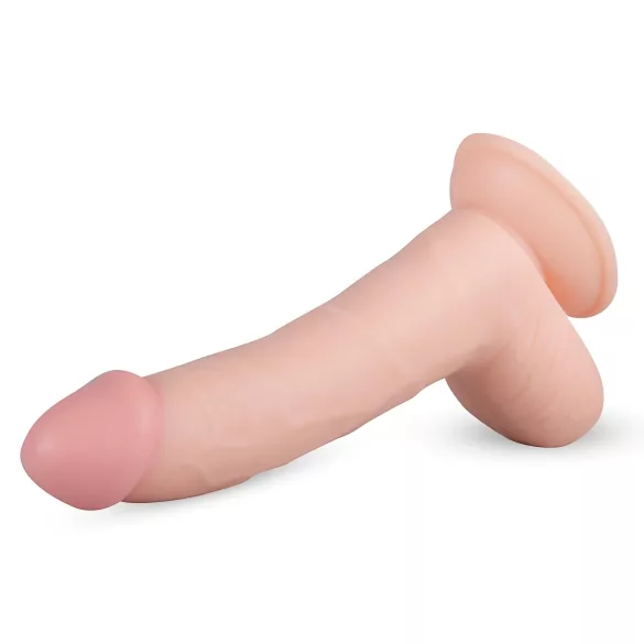 Real Fantasy Cliff - dildo realista con testículos - 22 cm - color natural