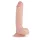 Real Fantasy Glynn - consolador realista con testículos - 25 cm - color piel