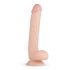 Real Fantasy Elvin - Consolador realista con testículos - 28 cm (natural)