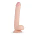 Real Fantasy Elvin - dildo realista con testículos - 28 cm - color natural