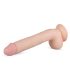 Real Fantasy Elvin - Consolador realista con testículos - 28 cm (natural)
