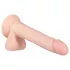 Real Fantasy Lewis - vibrador realista recargable - 22 cm - color natural