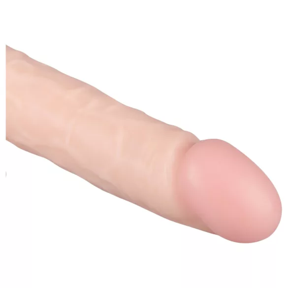 Real Fantasy Lewis - vibrador realista recargable - 22 cm - color natural