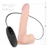 Real Fantasy Lewis - vibrador realista recargable - 22 cm - color natural