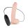 Real Fantasy Glynn - vibrador realista recargable - 25cm (color piel)