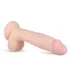 Real Fantasy Glynn - vibrador realista recargable - 25cm - color natural