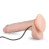 Real Fantasy Glynn - vibrador realista recargable - 25cm - color natural