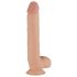 Real Fantasy Élfico - vibrador realista recargable de 28 cm (color natural)