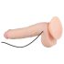 Real Fantasy Élfico - vibrador realista recargable de 28 cm (color natural)
