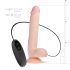 Real Fantasy Élfico - vibrador realista recargable de 28 cm (color natural)