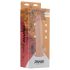 Real Fantasy Dwane - consolador realista recargable - 31 cm (natural)