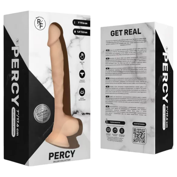 Real Fantasy Percy - dildo realista - 18 cm - color natural