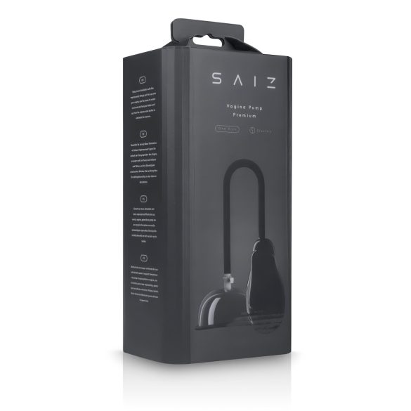 Saiz Premium - Bomba Automática de Succión (Transparente-Negro)