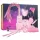 Cofre de Placer Secreto - kit BDSM avanzado de 14 piezas (rosa)