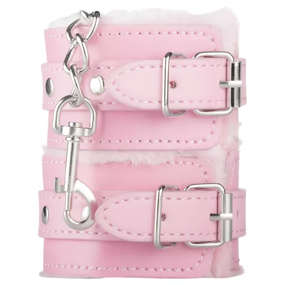 Cofre de Placer Secreto - kit BDSM avanzado de 14 piezas (rosa)