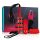 Baúl del Placer Secreto - Kit BDSM Avanzado de 10 Piezas (Rojo)