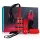 Secret Pleasure Chest - set BDSM avanzado - 10 piezas - rojo