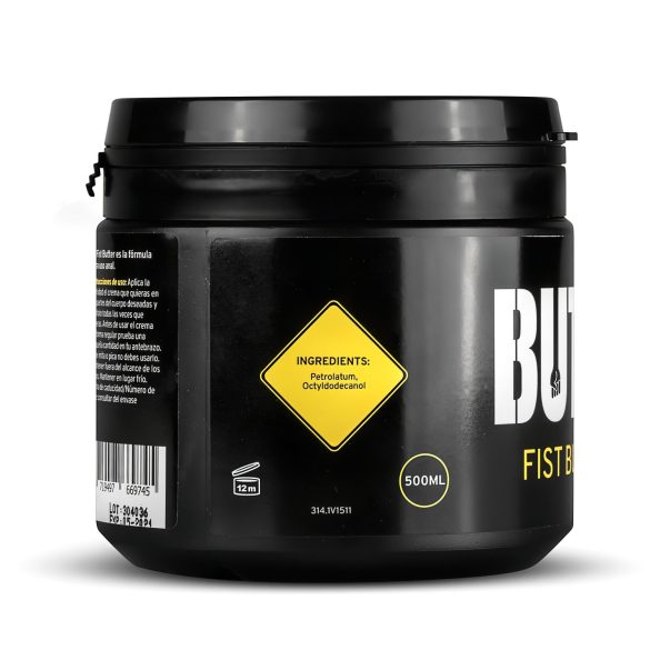 BUTTR - lubricante para fisting - manteca deslizable - 500ml