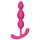 Cheeky Love - plug anal con perlas (rosa)