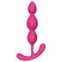 Cheeky Love - plug anal con perlas (rosa)