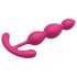 Cheeky Love - plug anal con perlas (rosa)